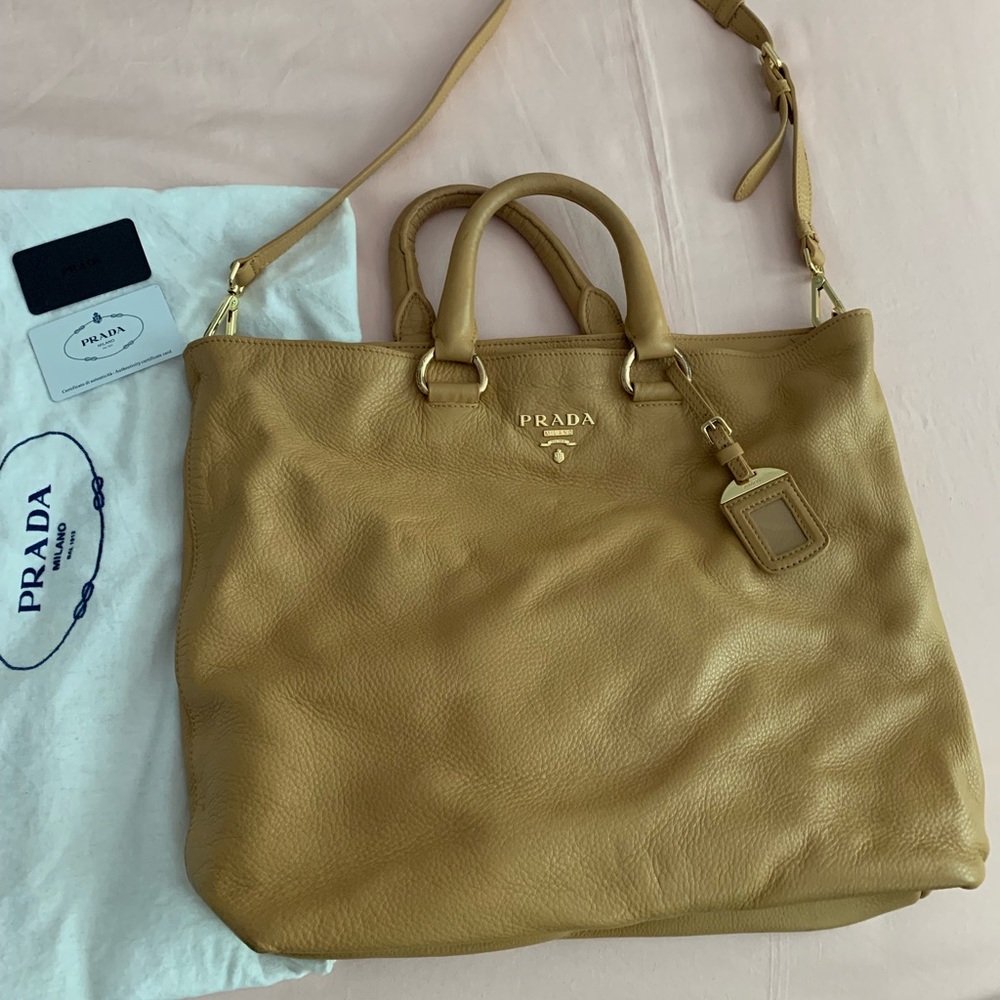 Prada Vitello Daino crossbody bag